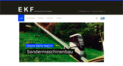 Desktop Screenshot of ekf.co.at
