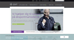 Desktop Screenshot of ekf.dk